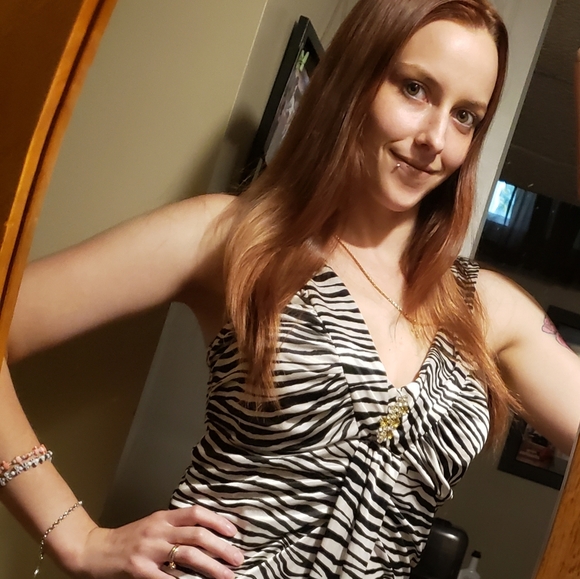 Very Cute & Sexy Taboo Zebra Print Dress - Picture 3 of 8